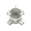 PVC-U Insulating Electrical Four Way Extension Ring