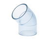 Transparent UPVC 45°ELBOW2