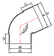 RWGA010 65°DIVERTER