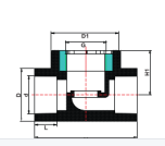 PVC SCH80 PVC STOP VALVE TYPE II