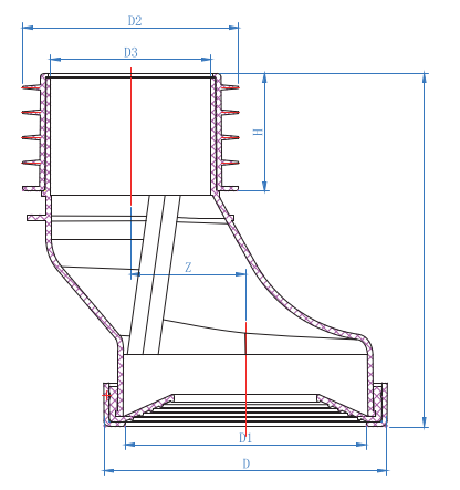 PAN CONNECTORS 60MM OFFSET
