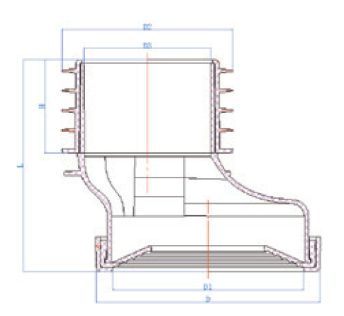 Pan Connectors 40MM OFFSET