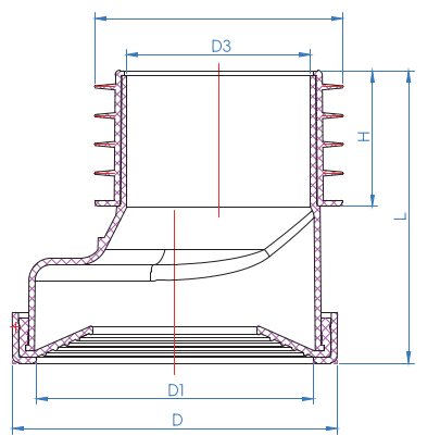 Pan Connectors 20MM OFFSET