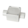 SQUARE JUNCTION BOX WITH 2WAY
