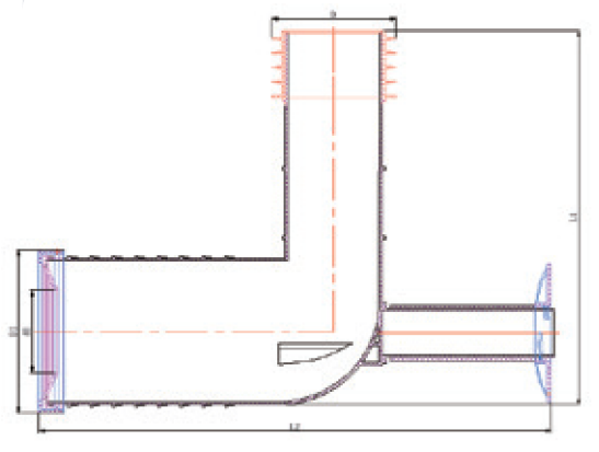PAN CONNECTOR BEND EXTENDED