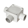 SQUARE JUNCTION BOX WITH 4WAY