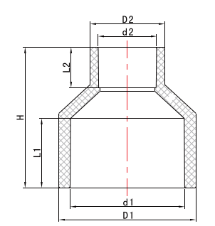 AUS004 REDUCING COUPLING