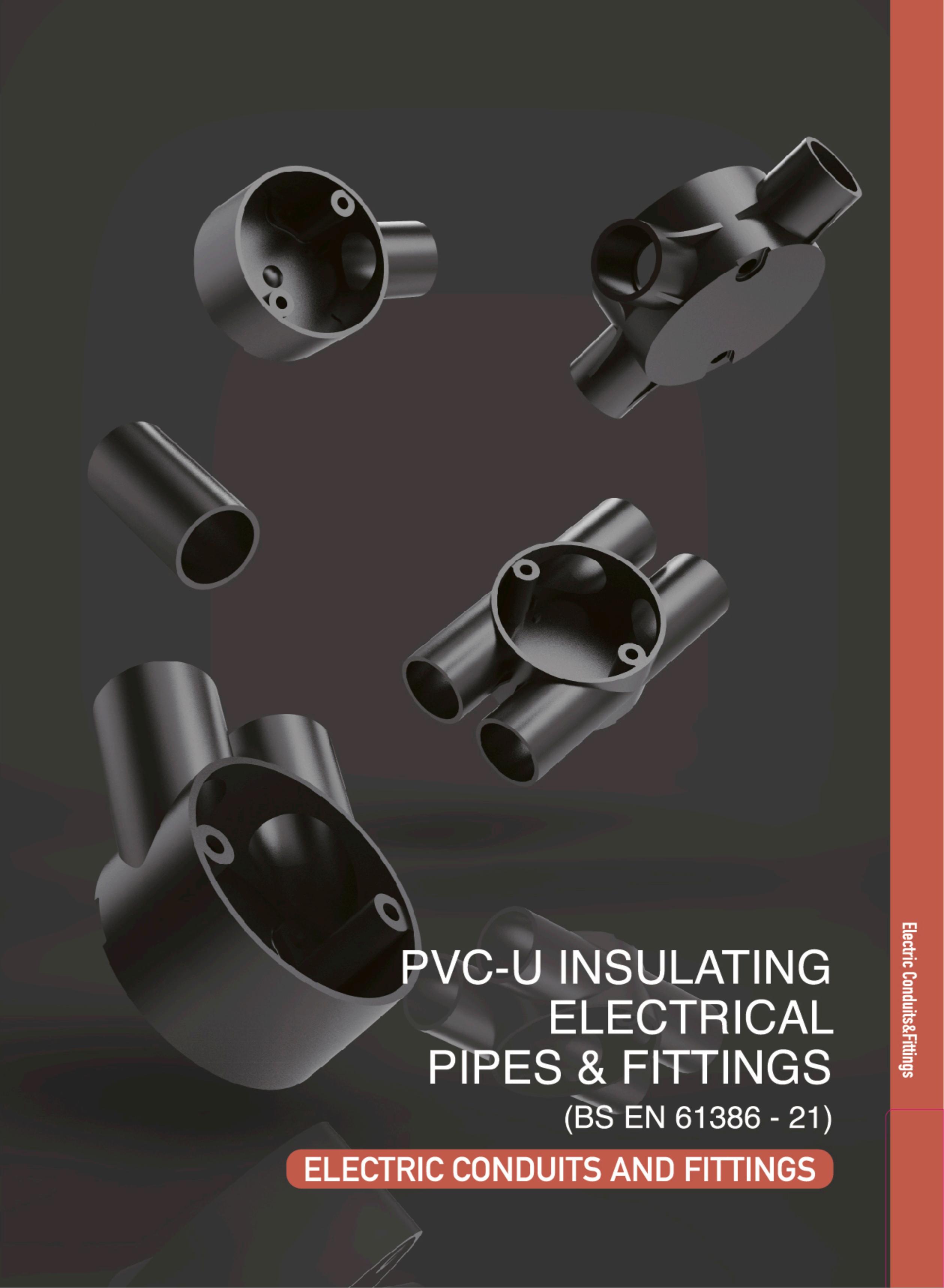 PVC INSULATING ELECTRICAL PIPES AND FITTINGS