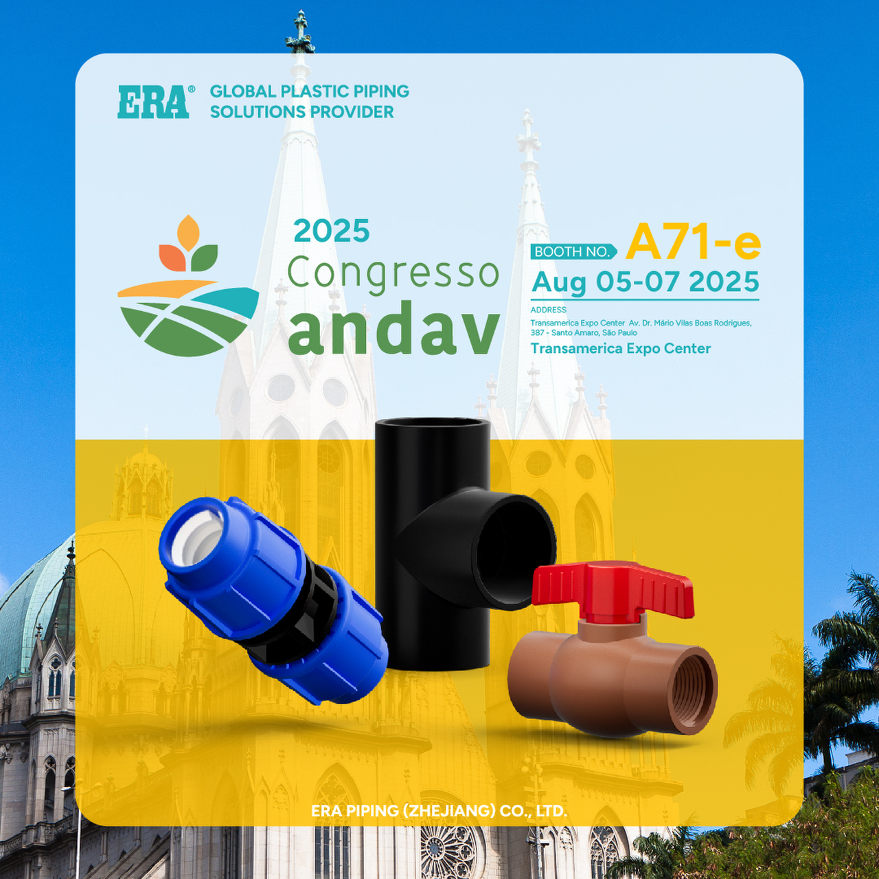 Exhibition Invitation | Join ERA Piping at Congresso ANDAV 2025!