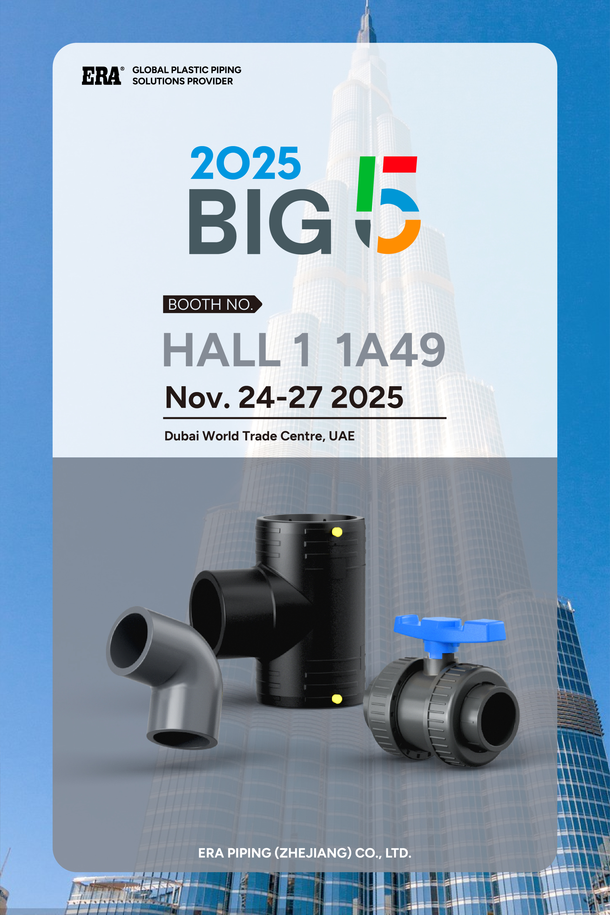 ERA Piping PVC Pipes for Municipal Water Supply