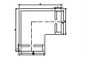 RWGB004-2 90°Outside Corner