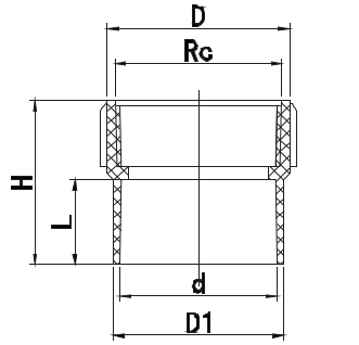 IRON CONNECTOR FEMALE