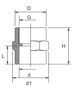PVC PN10 FEMALE ADAPTOR(NPT BSPT)