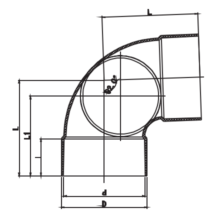  88°BEND SIDE ACCESS F/F