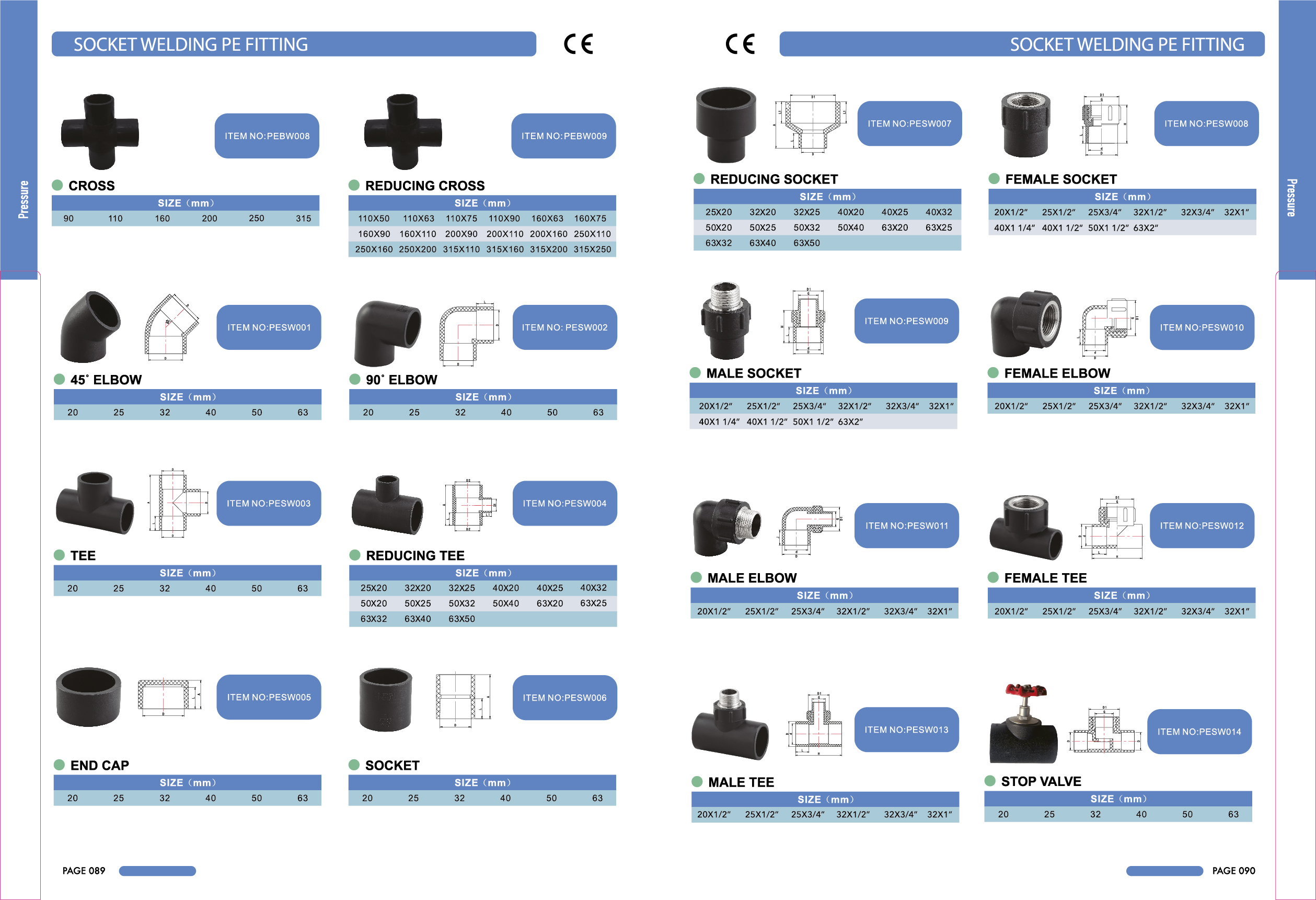 ERA PE PIPES FITTINGS 2