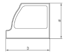 RWGA005-1 LEFT END CAP