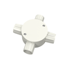 PVC-U Insulating Electrical Four Way Circular Box