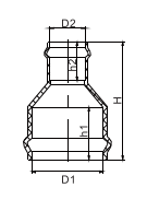 Two Faucet Reducer