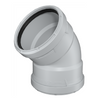 45°ELBOW WITH TWO RUBBER RINGS