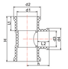 USII002 Reducing Tee