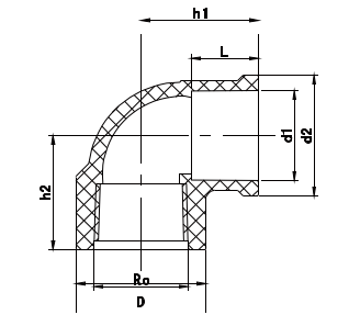 USII010 Female Elbow