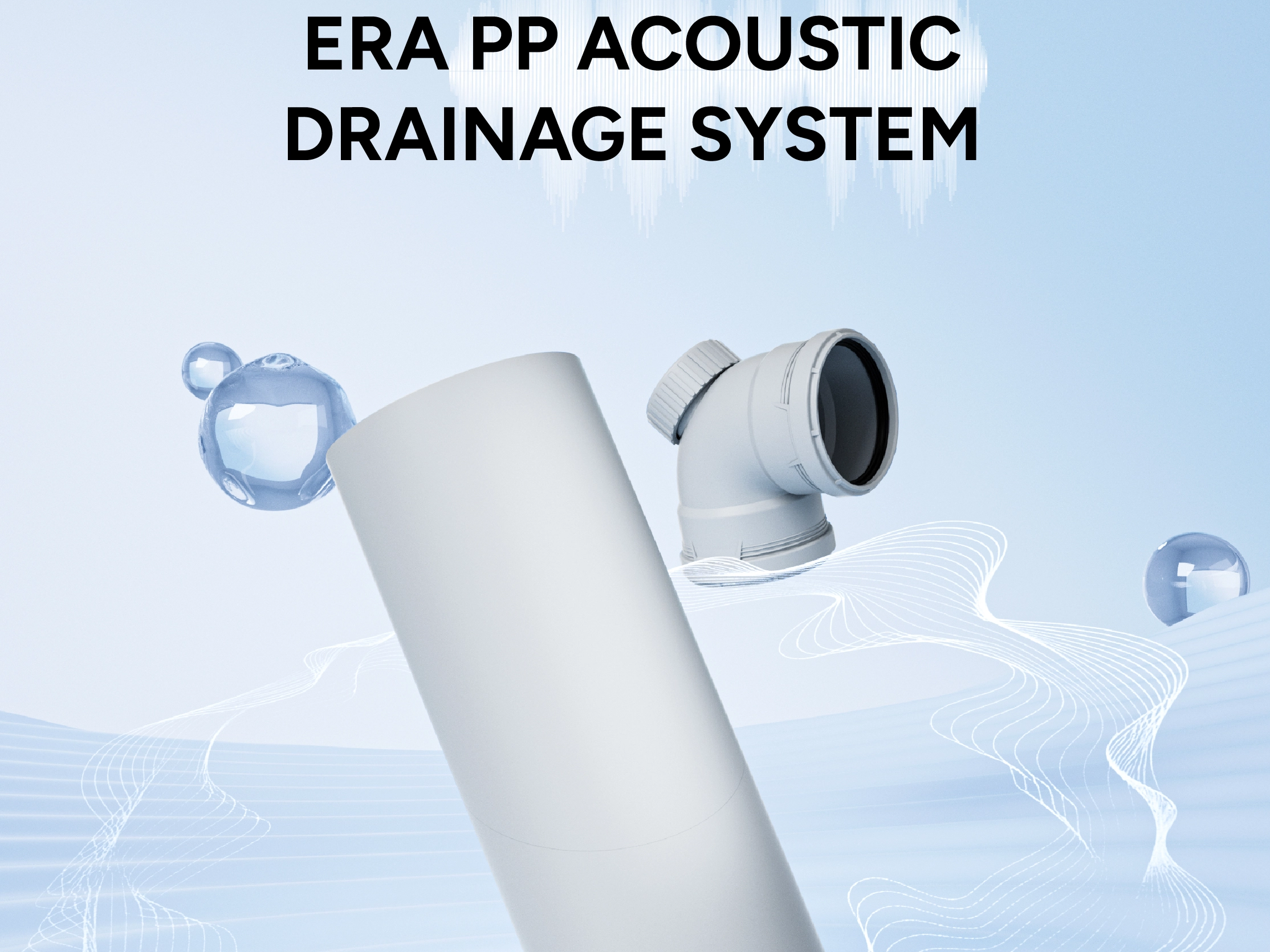 ERA PP Acoustic Drainage System – Keep Drainage Noise Confined, Enjoy Quiet Living