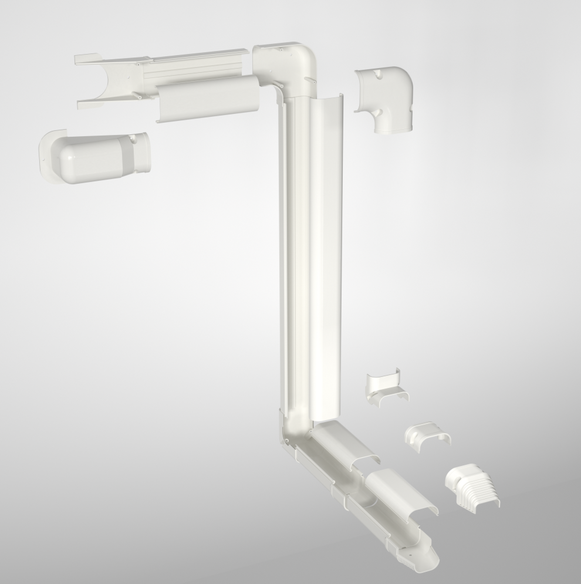 HVAC line set cover kit