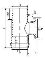 One Faucet One Flange One Insert Regular Tee