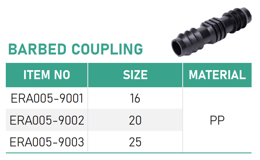 BARBED COUPLING
