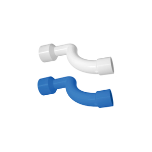 HVAC condensate fitting long bend